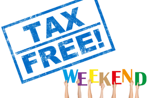 August 10-12 Tax Free Weekend