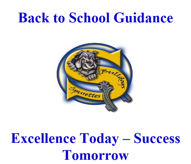 Back to School Guidance 2020-2021