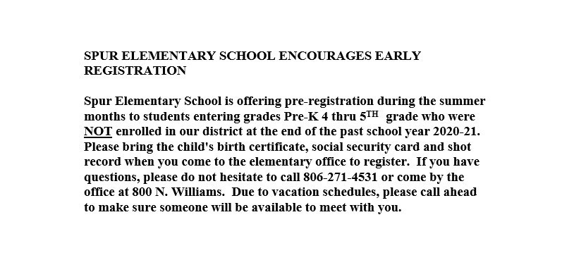 registration